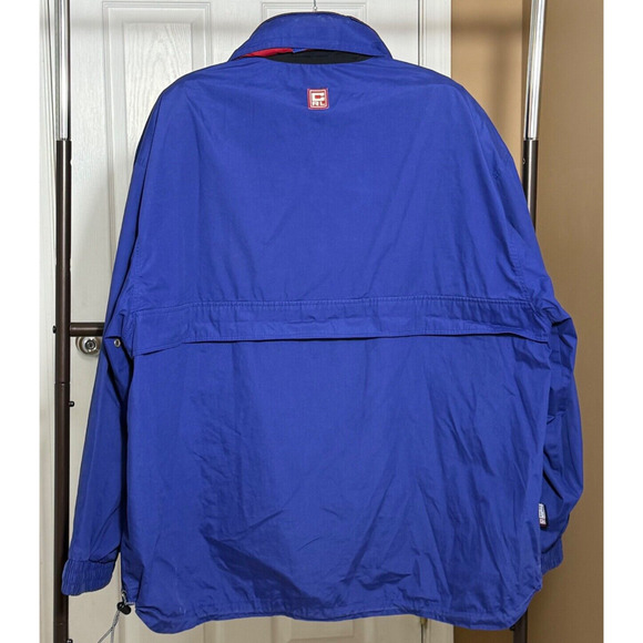 Vintage 90's Chaps Ralph Lauren Anorak WindbreakerJacket Pullover Hooded XLT - Picture 10 of 15